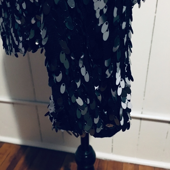 Holiday Women's Black Evening Jacket Sequence INC - Picture 5 of 8